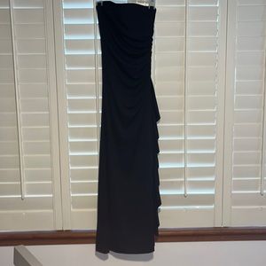 City Triangle womens long black dress